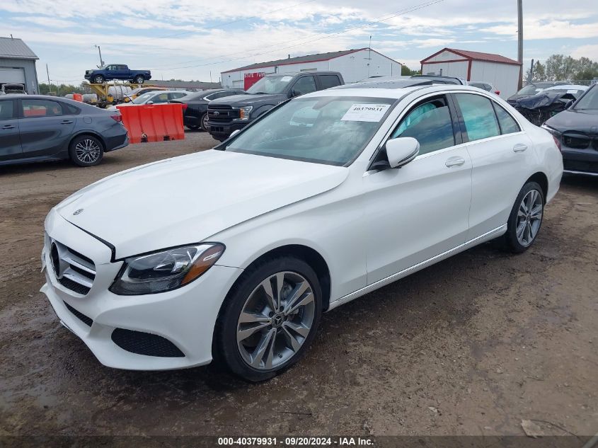 55SWF4KBXJU260017 2018 MERCEDES-BENZ C CLASS - Image 2