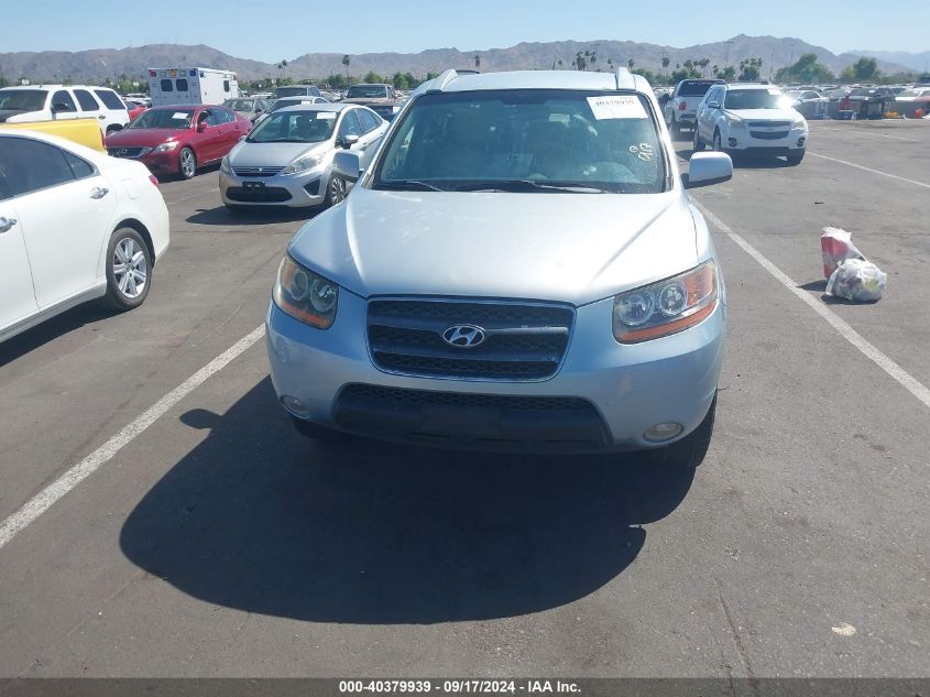 2008 Hyundai Santa Fe Limited/Se VIN: 5NMSH73E58H129106 Lot: 40379939