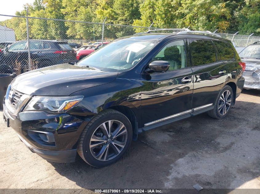 2019 Nissan Pathfinder Platinum VIN: 5N1DR2MM0KC594568 Lot: 40379961