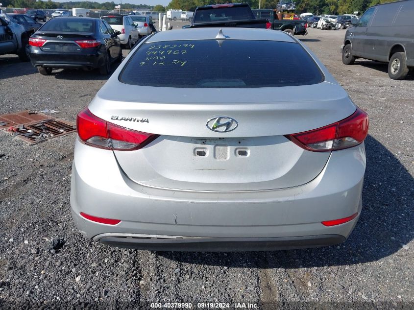 5NPDH4AE8FH616553 2015 HYUNDAI ELANTRA - Image 17