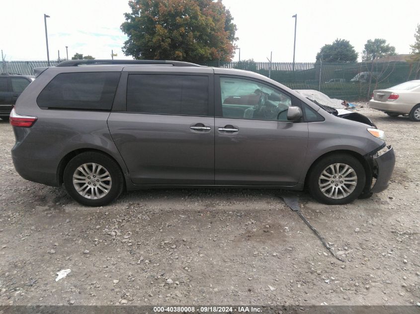 2017 Toyota Sienna Xle 8 Passenger VIN: 5TDYZ3DC8HS781762 Lot: 40380008