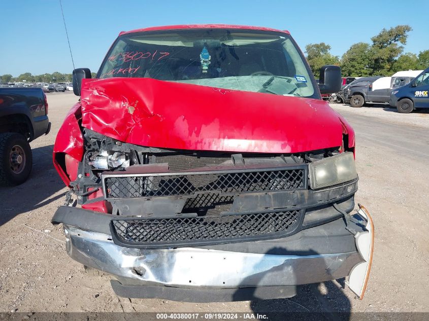 2008 Chevrolet Express Ls VIN: 1GAHG39K581205283 Lot: 40380017