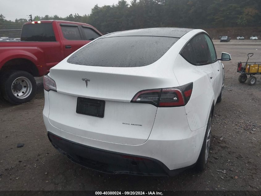 2020 TESLA MODEL Y LONG RANGE DUAL MOTOR ALL-WHEEL DRIVE - 5YJYGDEE3LF032716