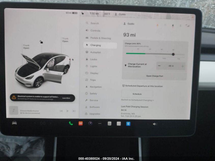 2020 TESLA MODEL Y LONG RANGE DUAL MOTOR ALL-WHEEL DRIVE - 5YJYGDEE3LF032716