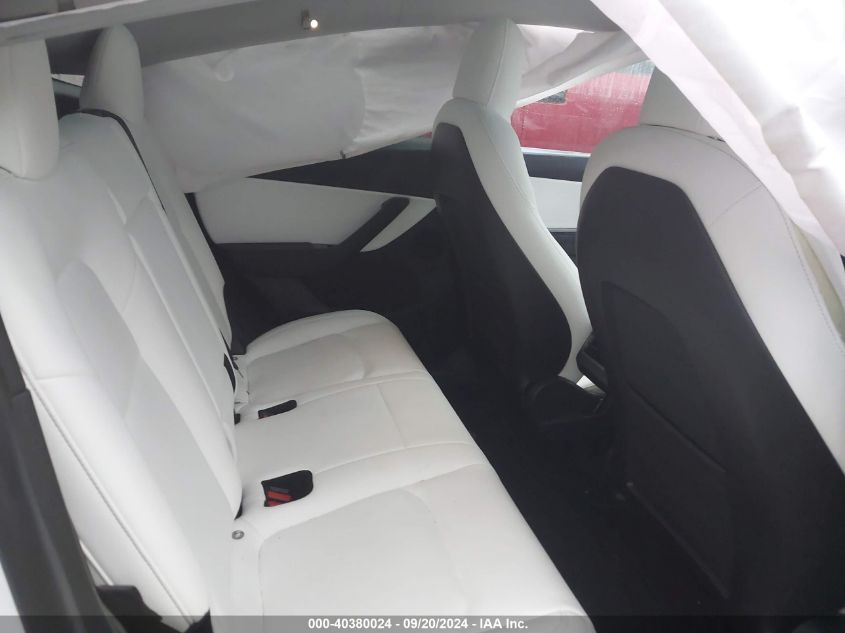 2020 Tesla Model Y Long Range Dual Motor All-Wheel Drive VIN: 5YJYGDEE3LF032716 Lot: 40380024