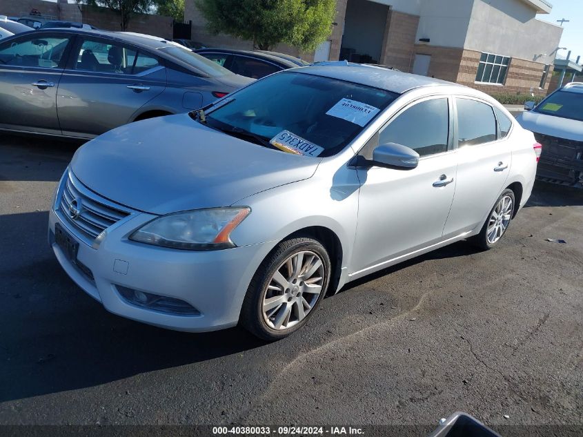 VIN 3N1AB7AP2DL680899 2013 Nissan Sentra, SL no.2