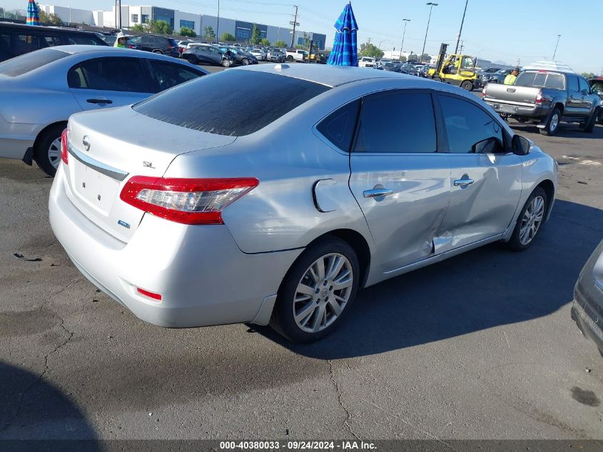 VIN 3N1AB7AP2DL680899 2013 Nissan Sentra, SL no.4