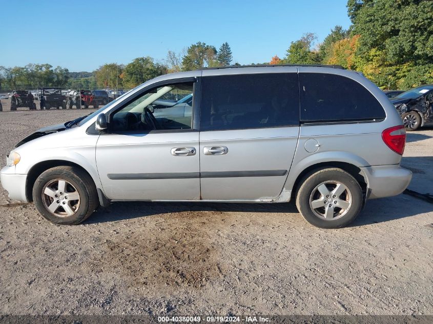 2005 Dodge Caravan Sxt VIN: 1D4GP45R15B393059 Lot: 40380049