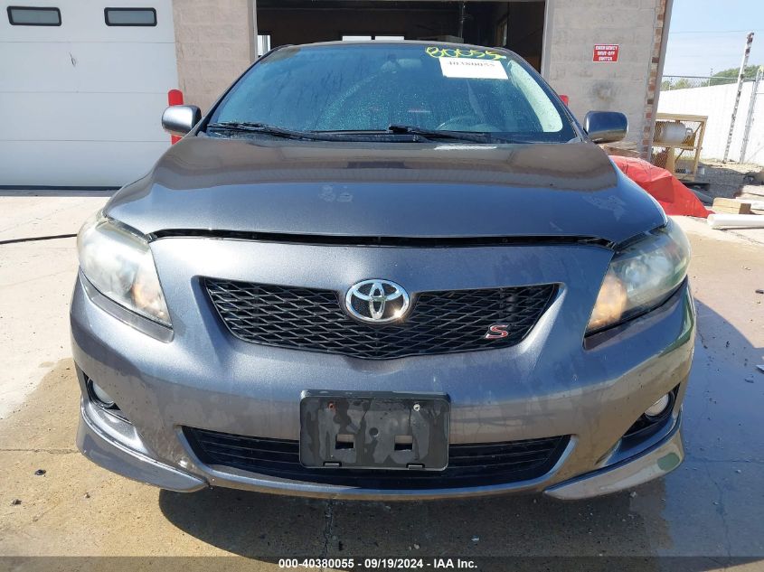 2010 Toyota Corolla S VIN: 2T1BU4EE3AC475951 Lot: 40380055