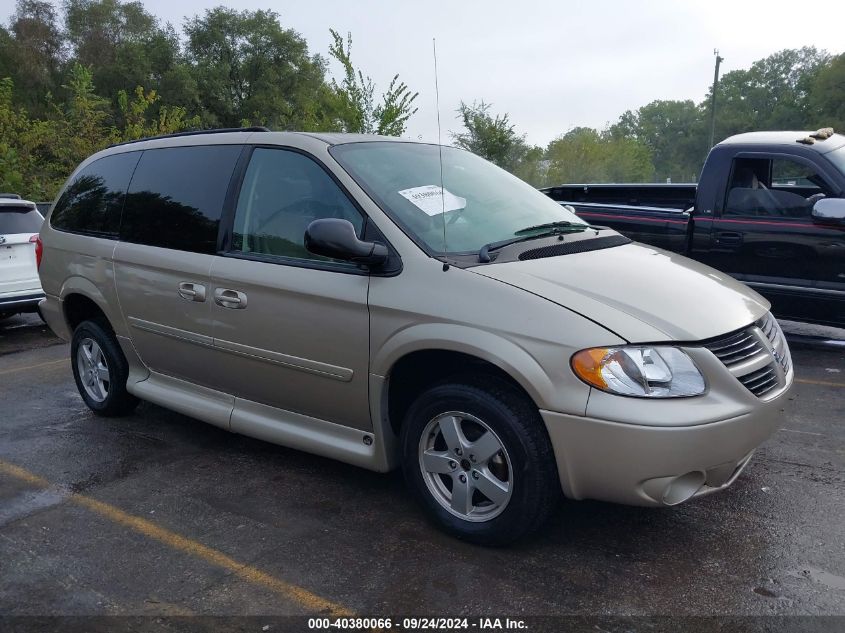 2007 Dodge Grand Caravan Sxt VIN: 2D4GP44L57R140585 Lot: 40380066