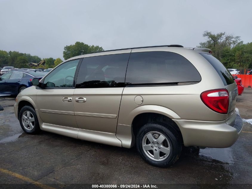 2007 Dodge Grand Caravan Sxt VIN: 2D4GP44L57R140585 Lot: 40380066