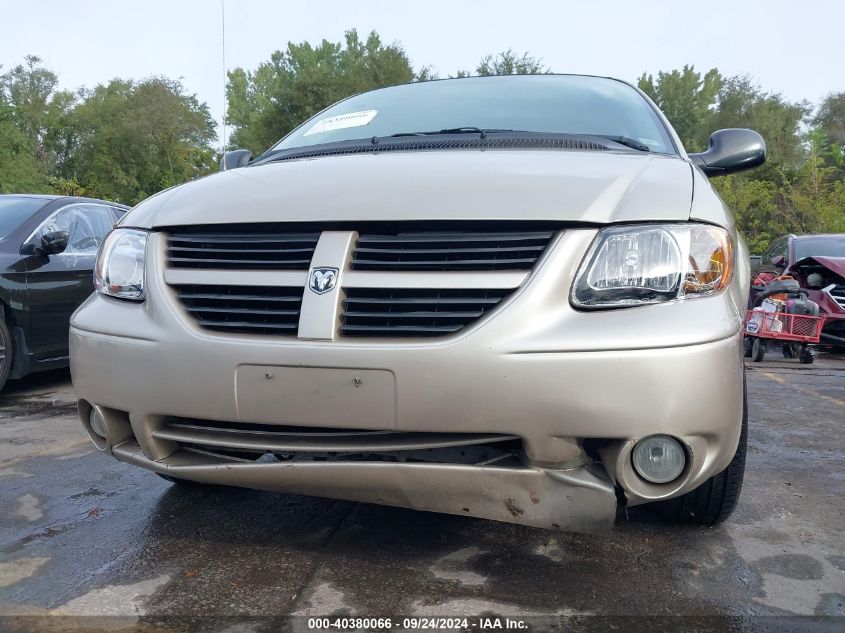 2007 Dodge Grand Caravan Sxt VIN: 2D4GP44L57R140585 Lot: 40380066