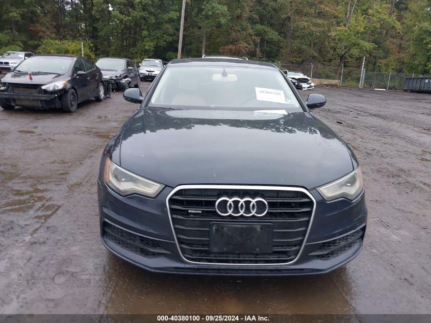 2012 Audi A6 3.0 Premium VIN: WAUHGAFC4CN134617 Lot: 40380100