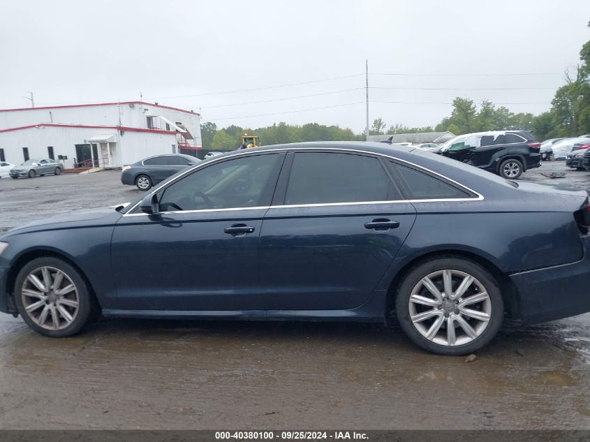 2012 Audi A6 3.0 Premium VIN: WAUHGAFC4CN134617 Lot: 40380100