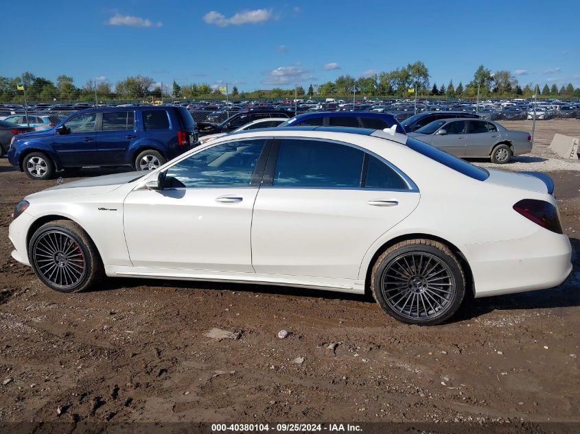 2015 Mercedes-Benz S 550 4Matic VIN: WDDUG8FB2FA126325 Lot: 40380104