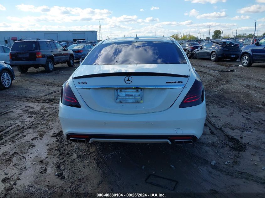 2015 Mercedes-Benz S 550 4Matic VIN: WDDUG8FB2FA126325 Lot: 40380104