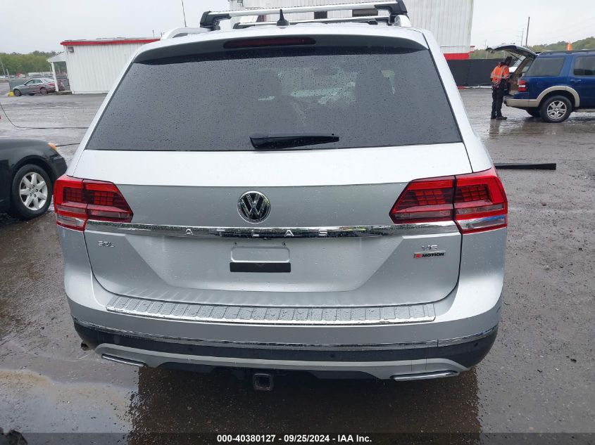 2019 Volkswagen Atlas 3.6L V6 Sel Premium VIN: 1V2NR2CA5KC548278 Lot: 40380127