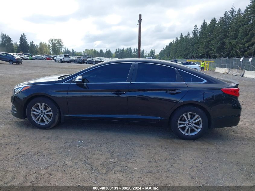 5NPE24AA7GH392826 2016 Hyundai Sonata Eco