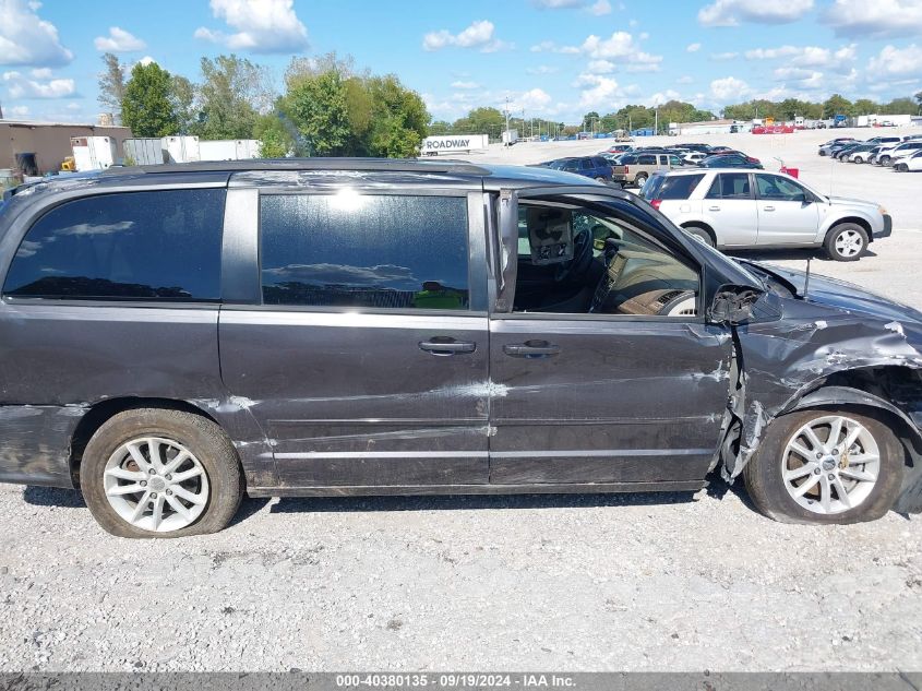 2015 Dodge Grand Caravan Sxt VIN: 2C4RDGCG6FR509599 Lot: 40380135