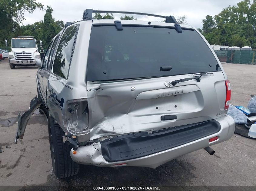 2003 Nissan Pathfinder Le VIN: JN8DR09Y53W805935 Lot: 40380166