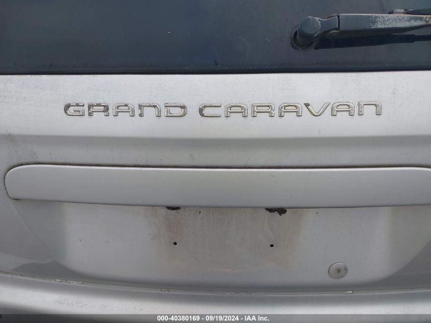 2001 Dodge Grand Caravan Sport VIN: 2B4GP443X1R233202 Lot: 40380169