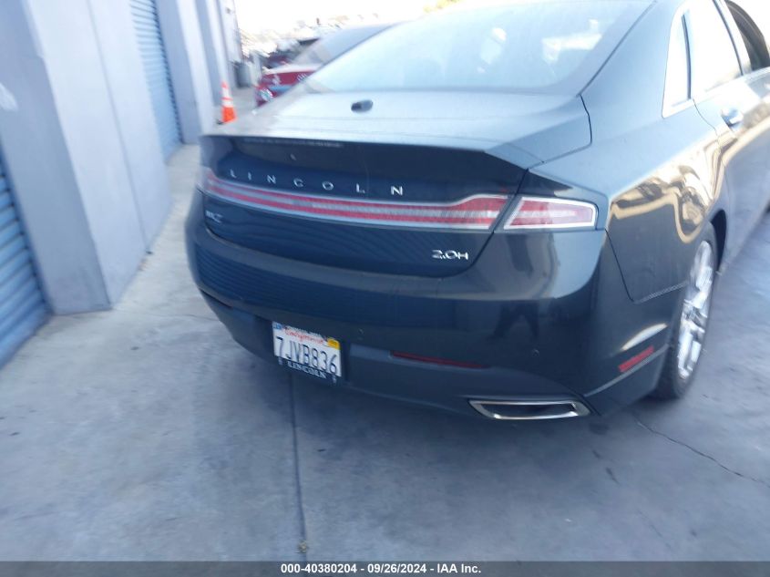 2015 Lincoln Mkz Hybrid VIN: 3LN6L2LUXFR619561 Lot: 40380204