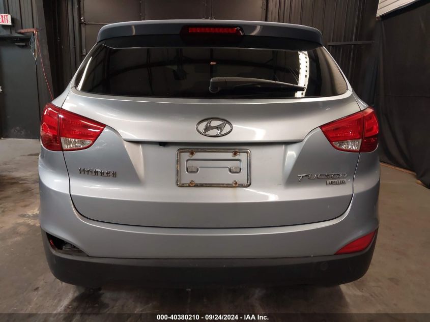 2013 Hyundai Tucson Limited VIN: KM8JUCACXDU597736 Lot: 40380210