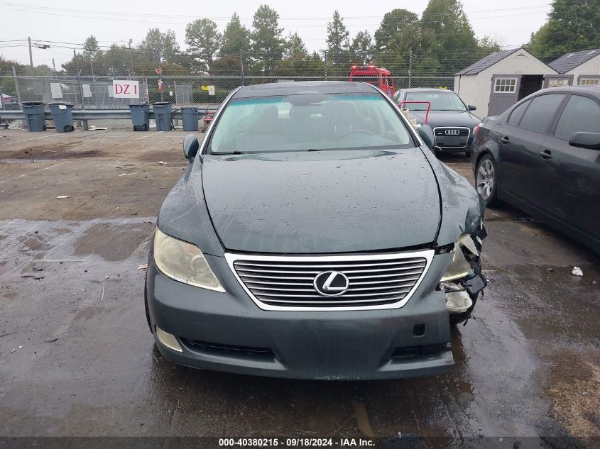 2007 Lexus Ls 460 VIN: JTHBL46F675050562 Lot: 40380215