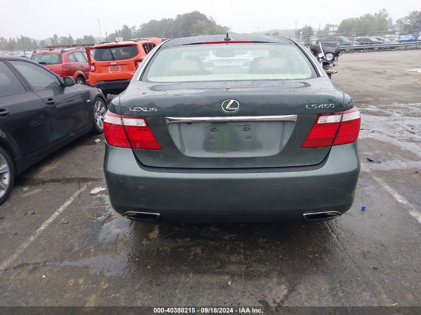 JTHBL46F675050562 2007 Lexus Ls 460