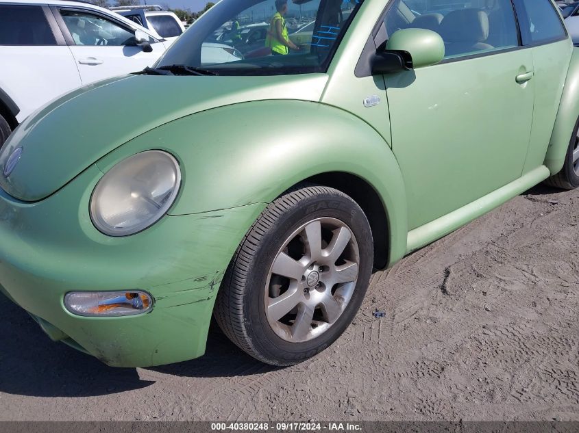 2003 Volkswagen New Beetle Glx VIN: 3VWDD21C43M402855 Lot: 40380248