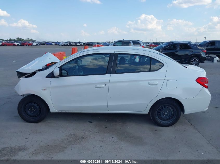 2018 Mitsubishi Mirage G4 Es VIN: ML32F3FJ9JHF12017 Lot: 40380251