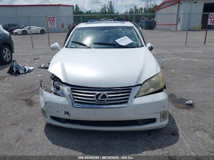 2011 Lexus Es 350 VIN: JTHBK1EG4B2444177 Lot: 40380293