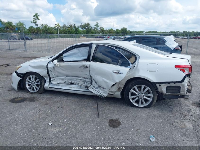 2011 Lexus Es 350 VIN: JTHBK1EG4B2444177 Lot: 40380293