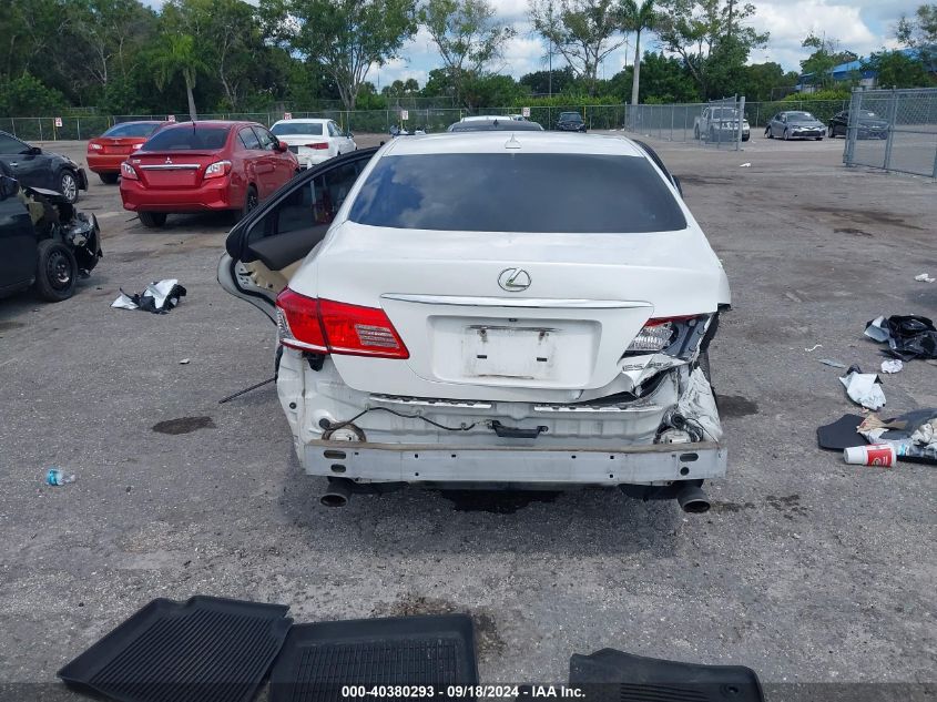 2011 Lexus Es 350 VIN: JTHBK1EG4B2444177 Lot: 40380293