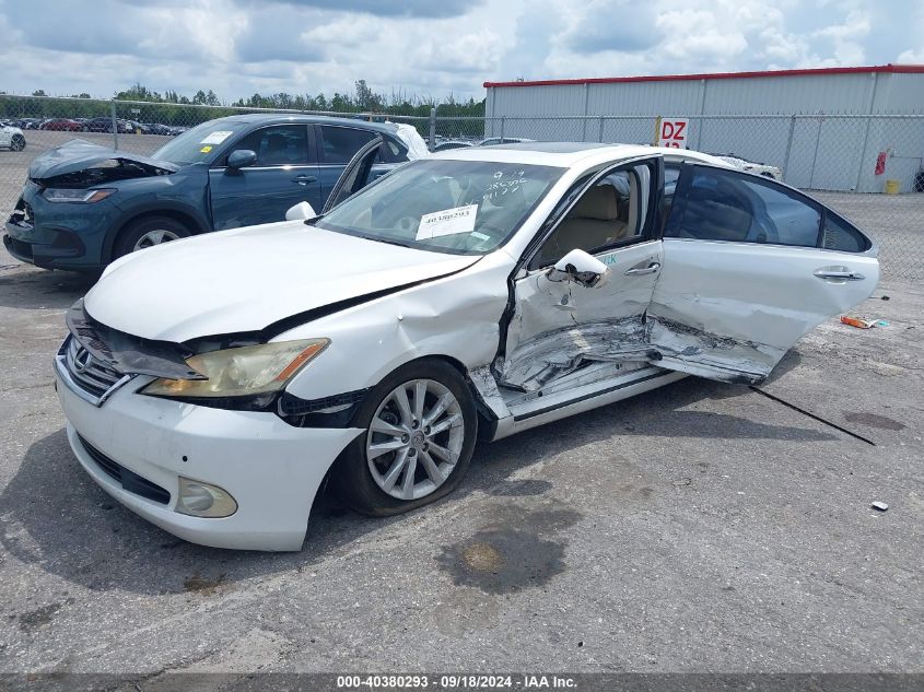 2011 Lexus Es 350 VIN: JTHBK1EG4B2444177 Lot: 40380293