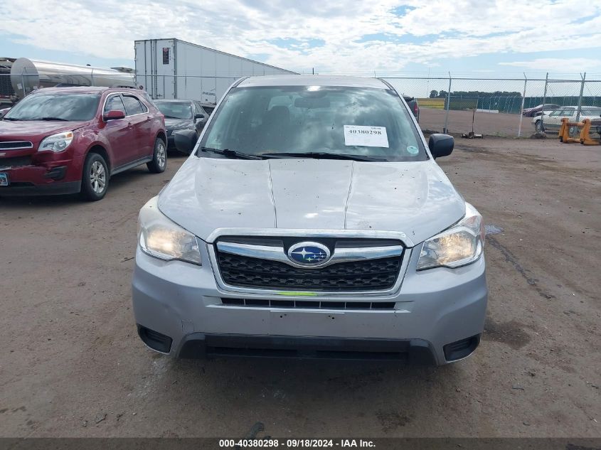 2014 Subaru Forester 2.5I VIN: JF2SJAAC4EH409780 Lot: 40380298