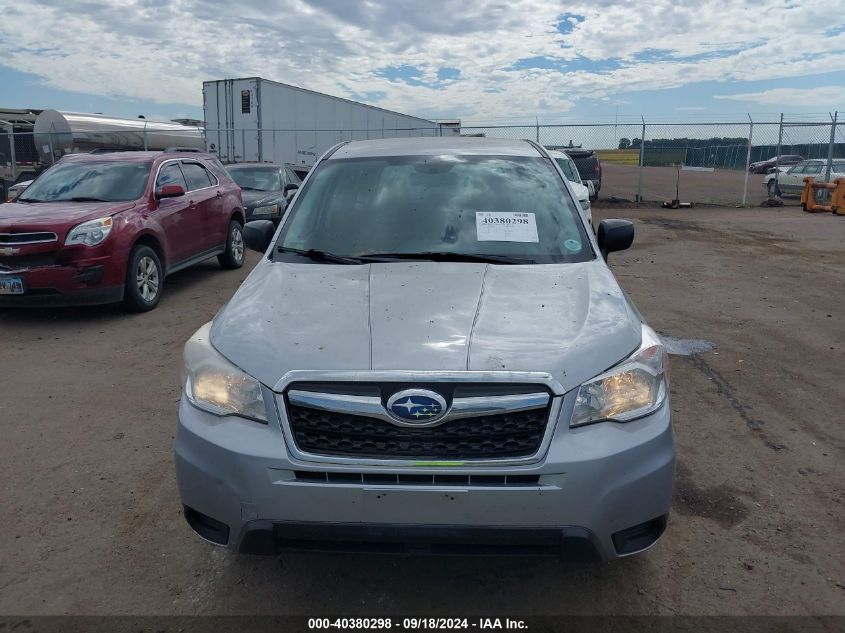 2014 Subaru Forester 2.5I VIN: JF2SJAAC4EH409780 Lot: 40380298