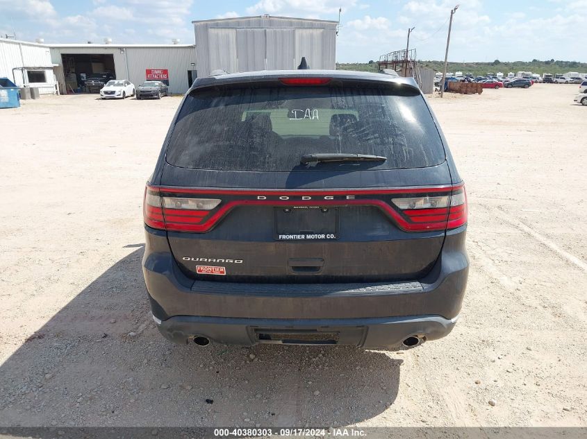 2015 Dodge Durango Sxt VIN: 1C4RDHAG1FC176150 Lot: 40380303