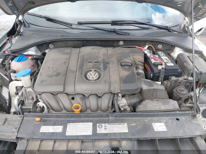 1VWAP7A37DC087057 2013 Volkswagen Passat 2.5L S