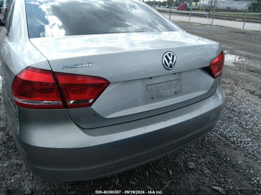 1VWAP7A37DC087057 2013 Volkswagen Passat 2.5L S