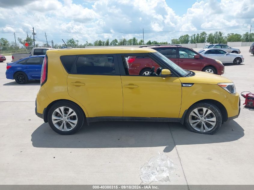 2016 Kia Soul + VIN: KNDJP3A51G7271324 Lot: 40380315