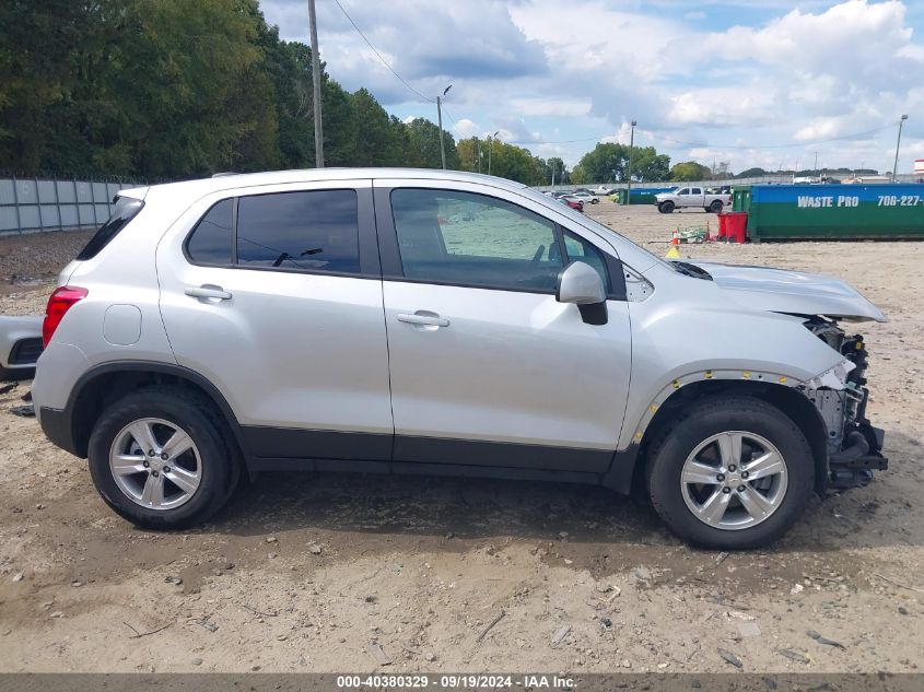 2022 Chevrolet Trax Awd Ls VIN: KL7CJNSM4NB543352 Lot: 40380329