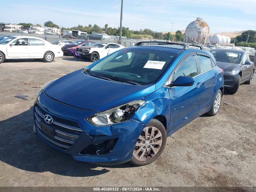 2016 Hyundai Elantra Gt VIN: KMHD35LH5GU255118 Lot: 40380332