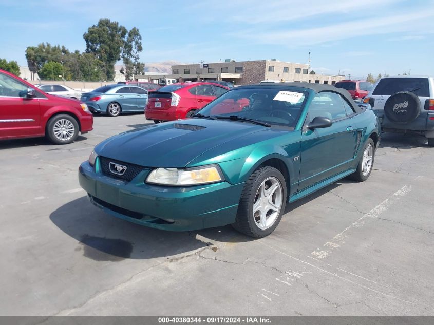 2000 Ford Mustang Gt VIN: 1FAFP45X6YF192641 Lot: 40380344