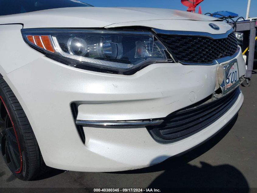 2016 KIA OPTIMA LX - KNAGT4L34G5091996