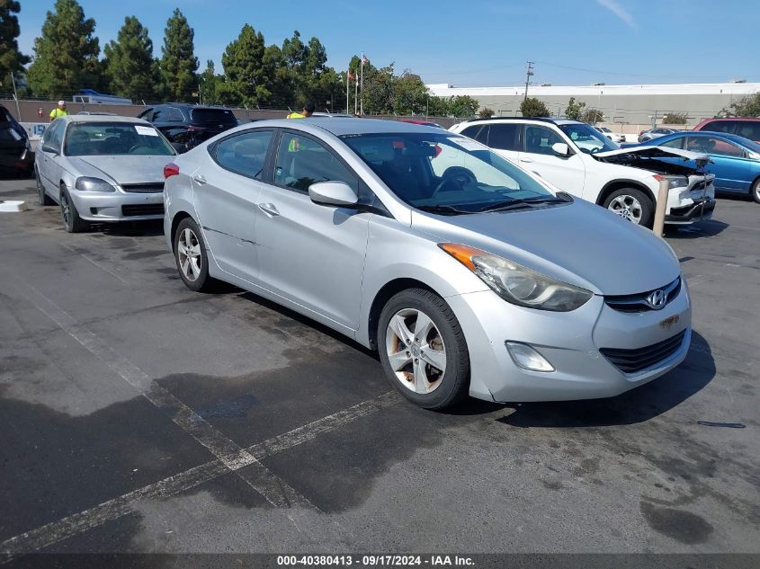 2013 Hyundai Elantra Gls VIN: KMHDH4AE6DU545268 Lot: 40380413