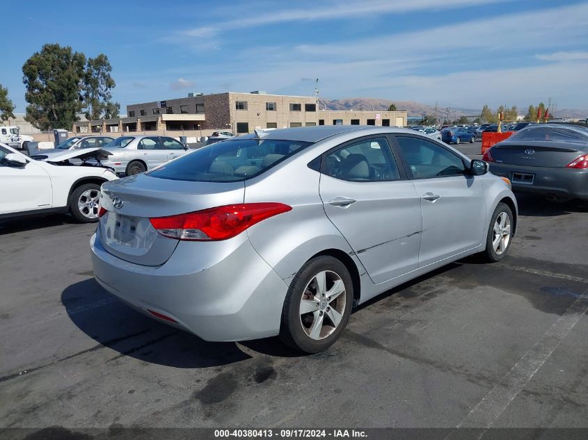 2013 Hyundai Elantra Gls VIN: KMHDH4AE6DU545268 Lot: 40380413