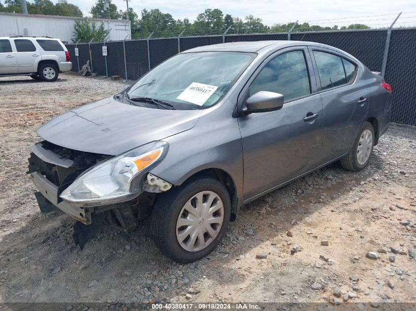 2017 Nissan Versa 1.6 S+ VIN: 3N1CN7AP7HL901726 Lot: 40380417