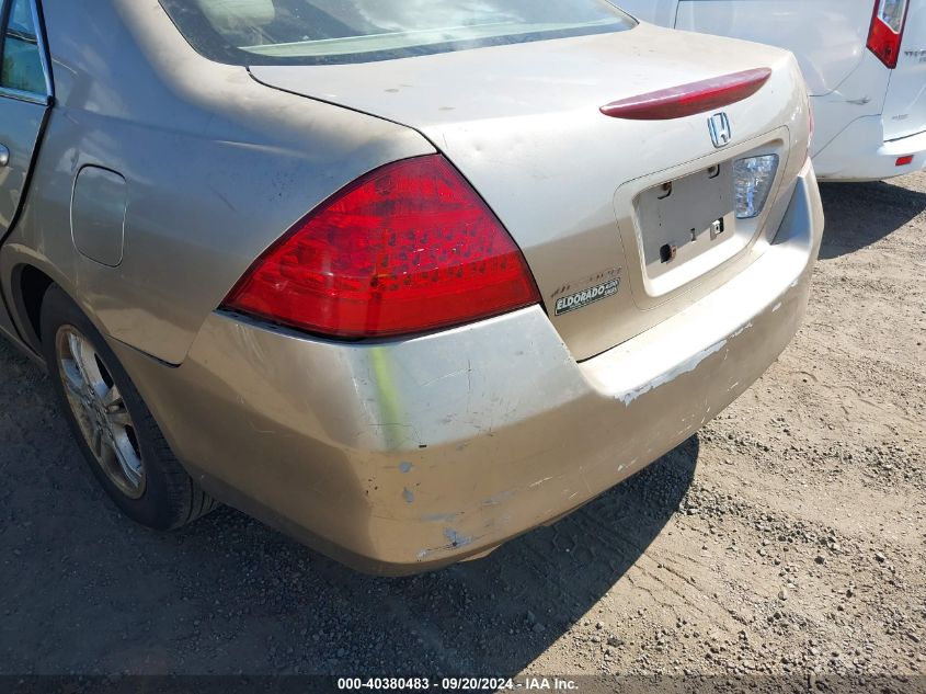 1HGCM56896A115891 2006 Honda Accord 2.4 Ex