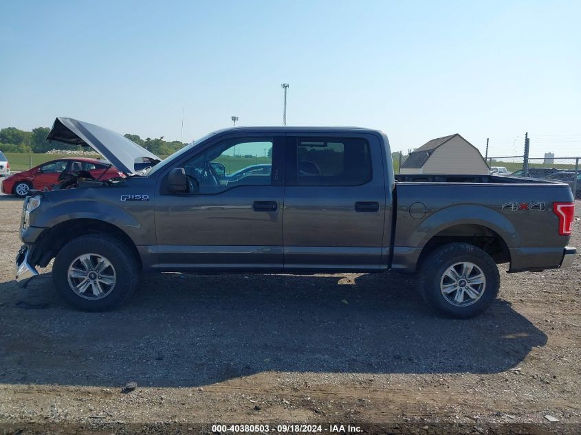 2015 Ford F150 Supercrew VIN: 1FTEW1EF9FFB13779 Lot: 40380503